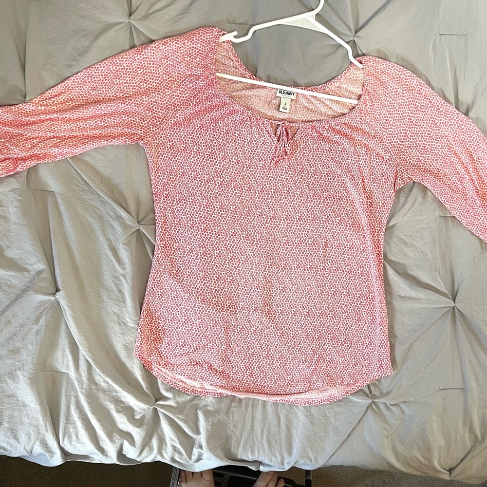 Floral print top